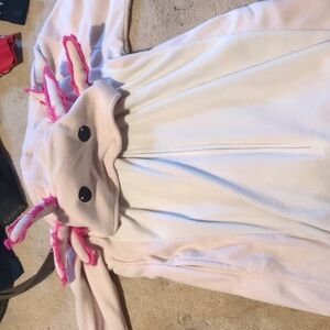 Axolotl onesie